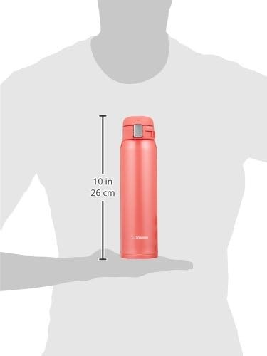 image:imageZojirushi SMSA36PB Stainless Steel Mug 12Ounce Pearl PinkCoral Pink