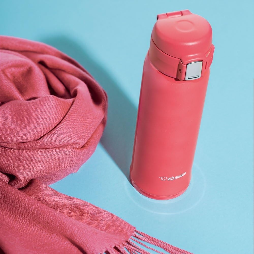 image:imageZojirushi SMSA36PB Stainless Steel Mug 12Ounce Pearl PinkCoral Pink