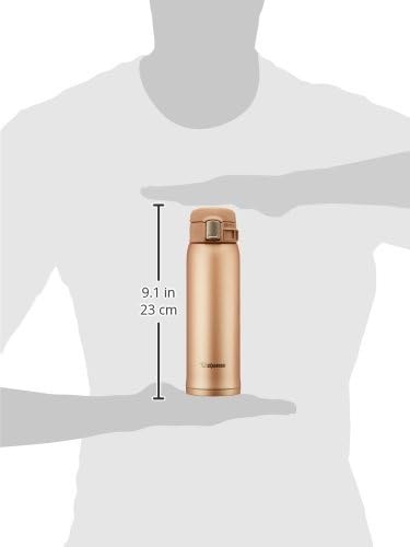image:imageZojirushi SMSA36PB Stainless Steel Mug 12Ounce Pearl PinkMatte Gold