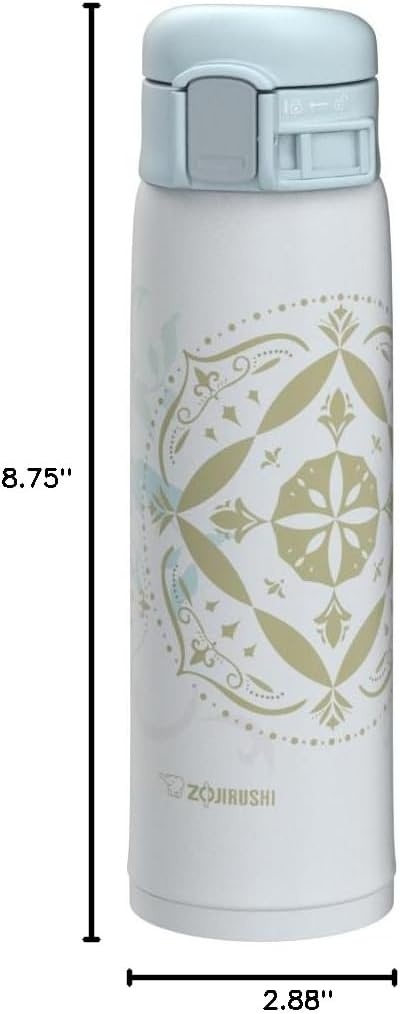 image:imageZojirushi SMSA36PB Stainless Steel Mug 12Ounce Pearl PinkMystic Emerald