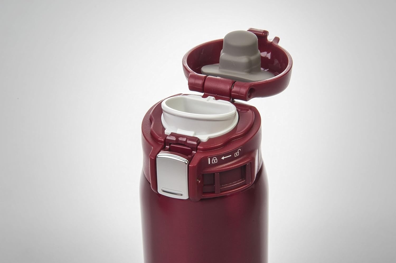 image:imageZojirushi SMSA36PB Stainless Steel Mug 12Ounce Pearl PinkNew Clear Red