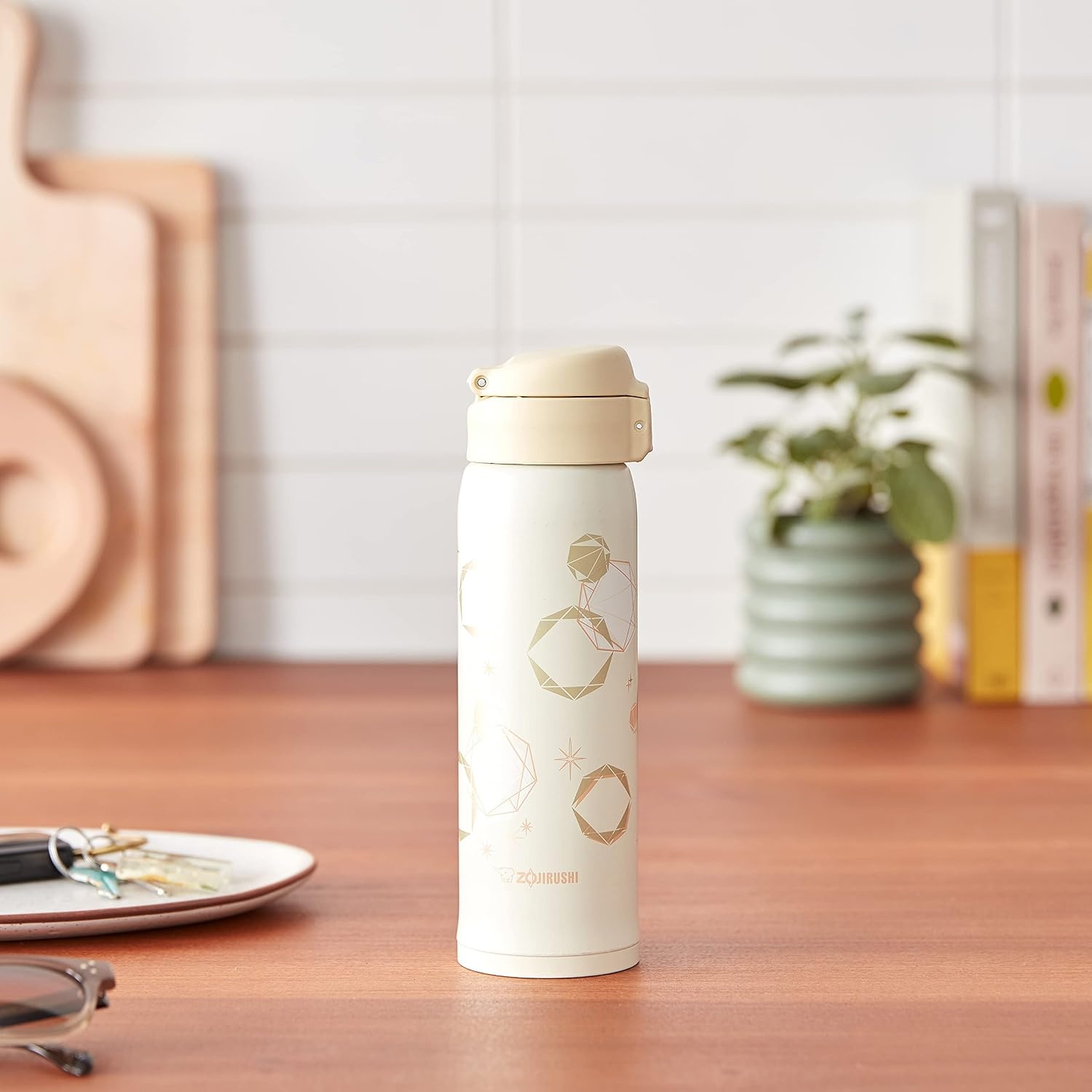 image:imageZojirushi SMSA36PB Stainless Steel Mug 12Ounce Pearl PinkRadiant Yellow