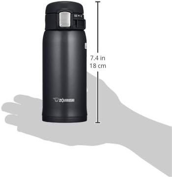 image:imageZojirushi SMSA36PB Stainless Steel Mug 12Ounce Pearl PinkSilky Black