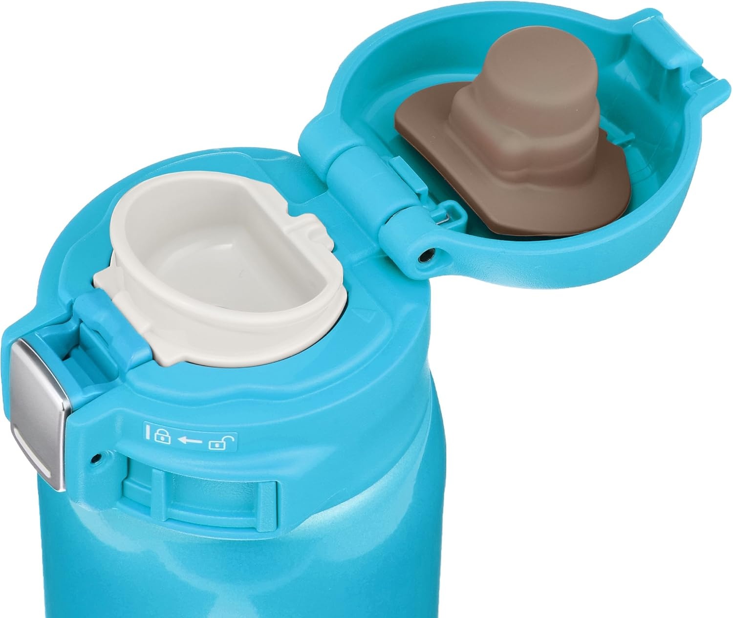 image:imageZojirushi SMSA36PB Stainless Steel Mug 12Ounce Pearl PinkTurquoise Blue