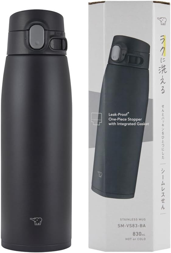 image:imageZojirushi SMVA60XA Vacuum Bottle 20 Ounce StainlessBlack