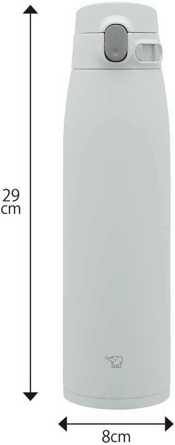 image:imageZojirushi SMVA60XA Vacuum Bottle 20 Ounce StainlessMatte Gray