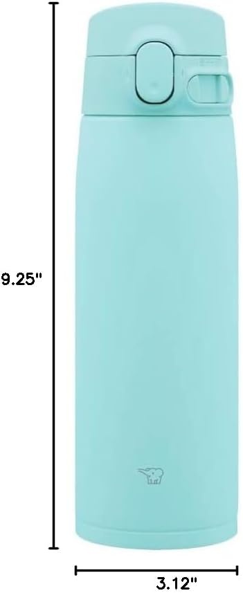 image:imageZojirushi SMVA60XA Vacuum Bottle 20 Ounce StainlessMint Blue