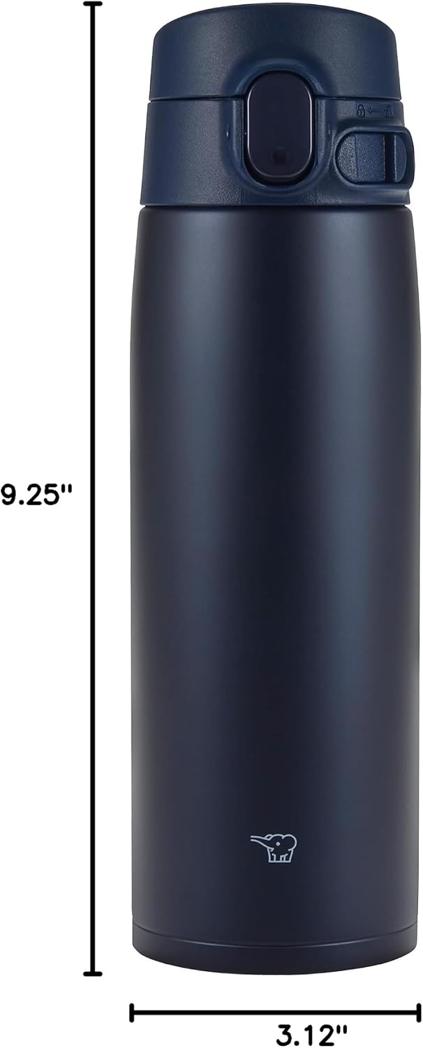 image:imageZojirushi SMVA60XA Vacuum Bottle 20 Ounce StainlessNavy Blue