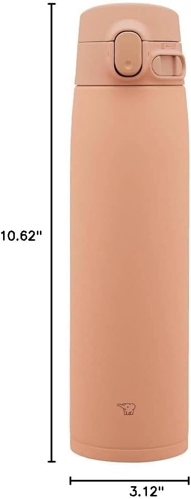 image:imageZojirushi SMVA60XA Vacuum Bottle 20 Ounce StainlessPale Taupe
