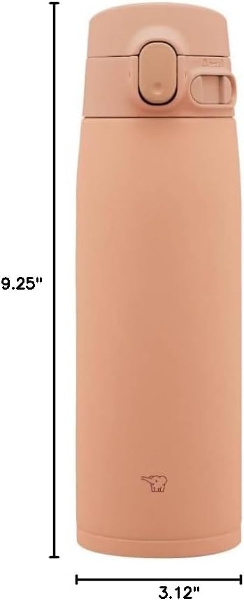 image:imageZojirushi SMVA60XA Vacuum Bottle 20 Ounce StainlessPale Taupe