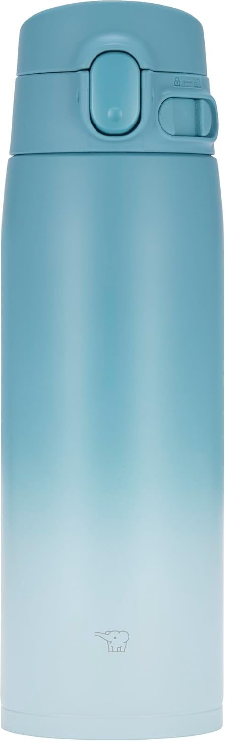 image:imageZojirushi SMVH95XZ GoCafe Insulated Stainless Steel Mug 32Ounce 95 liter PFASfree amp BPAfreeAqua Asagi
