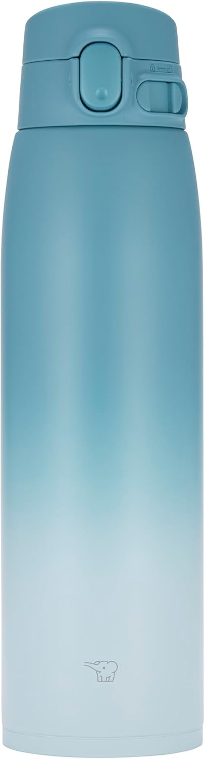 image:imageZojirushi SMVH95XZ GoCafe Insulated Stainless Steel Mug 32Ounce 95 liter PFASfree amp BPAfreeAqua Asagi