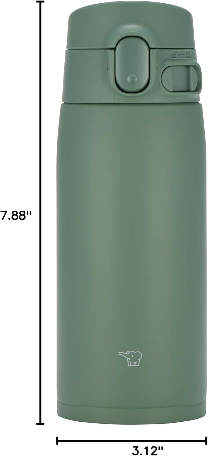 image:imageZojirushi SMVH95XZ GoCafe Insulated Stainless Steel Mug 32Ounce 95 liter PFASfree amp BPAfreeMoss Green