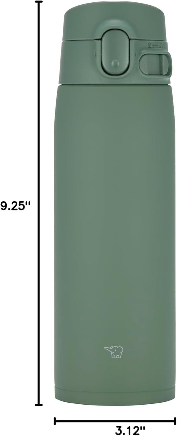 image:imageZojirushi SMVH95XZ GoCafe Insulated Stainless Steel Mug 32Ounce 95 liter PFASfree amp BPAfreeMoss Green