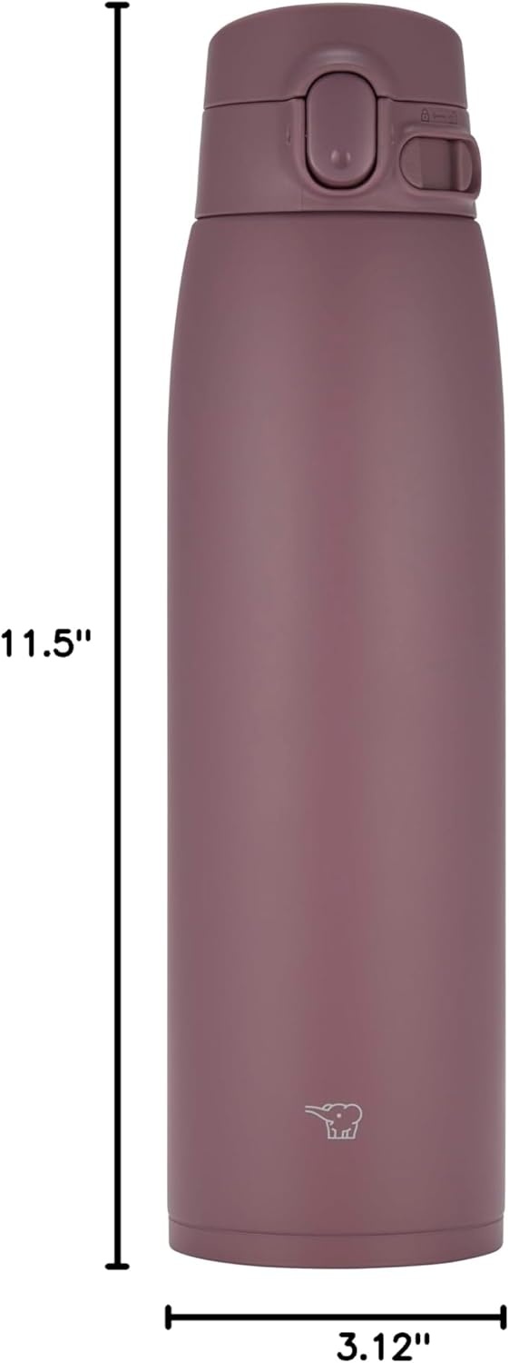 image:imageZojirushi SMVH95XZ GoCafe Insulated Stainless Steel Mug 32Ounce 95 liter PFASfree amp BPAfreePlum Taupe