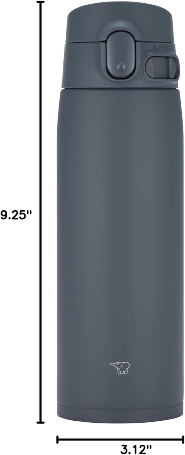 image:imageZojirushi SMVH95XZ GoCafe Insulated Stainless Steel Mug 32Ounce 95 liter PFASfree amp BPAfreeStone Gray