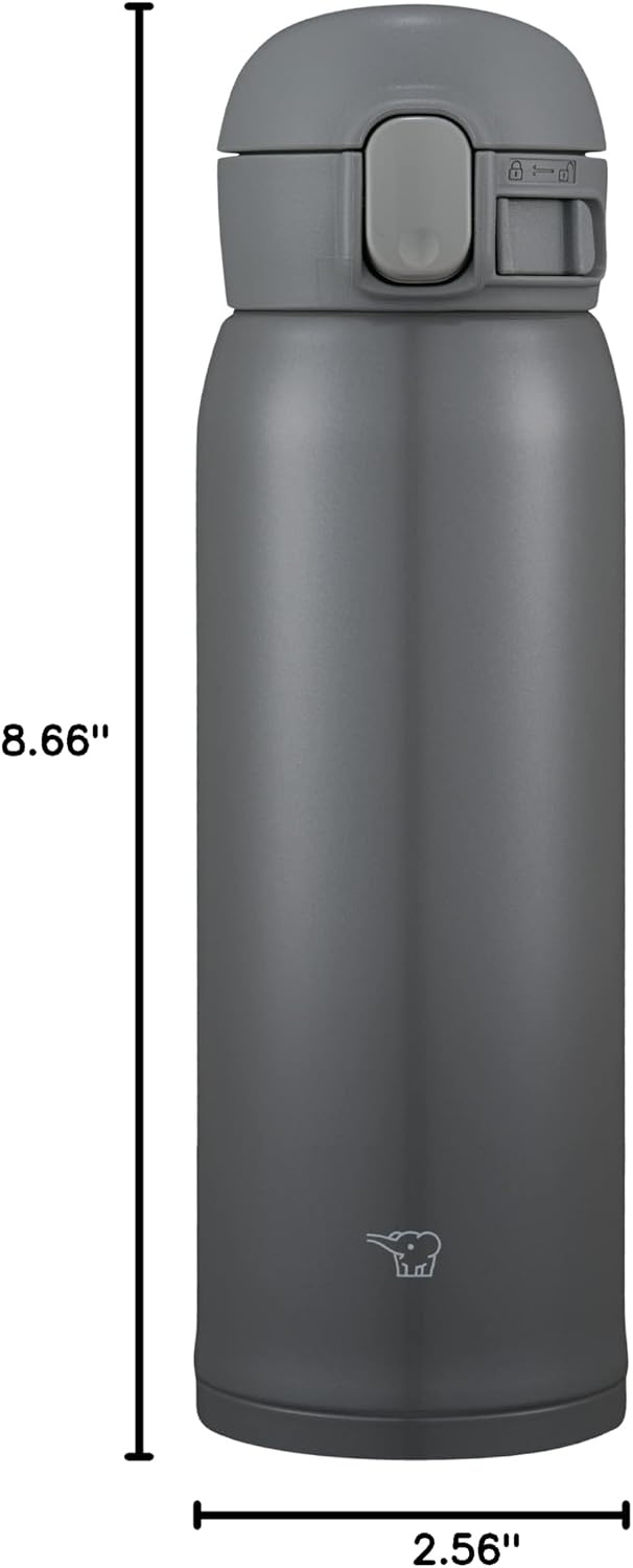 image:imageZojirushi SMWR48EDP Stainless Mug 16Ounce CantaloupDark Gray