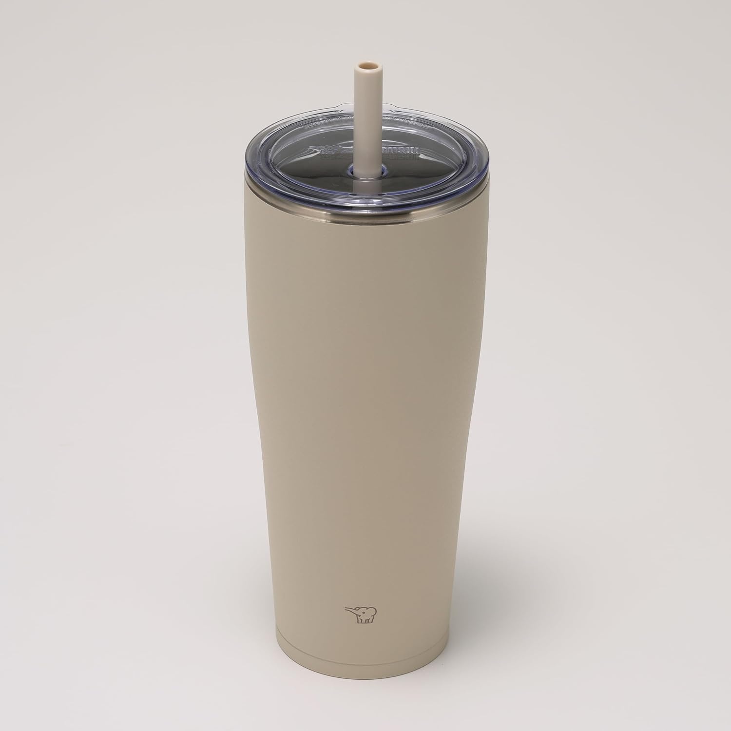 image:imageZojirushi SXHA89HVM Stainless Tumbler with Straw 30 ounces Mauve PurpleSand Beige