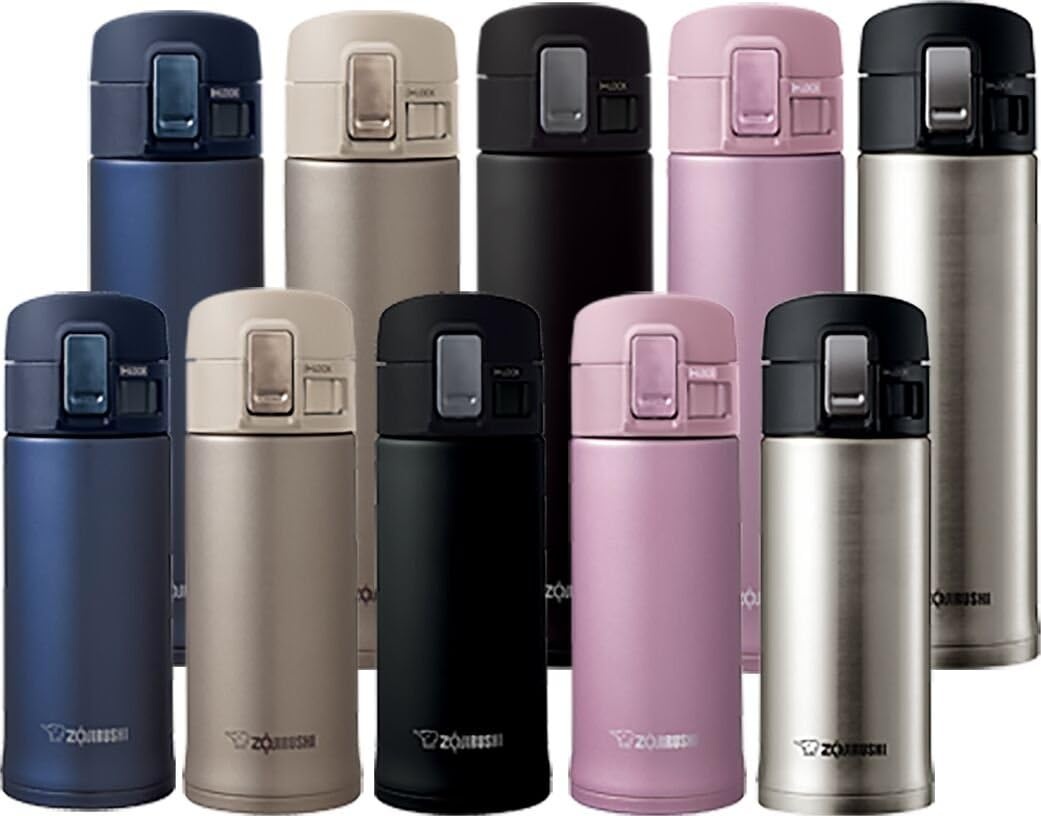 image:imageZojirushi Stainless Steel Mug 12Ounce Smoky BlueSmoky Blue