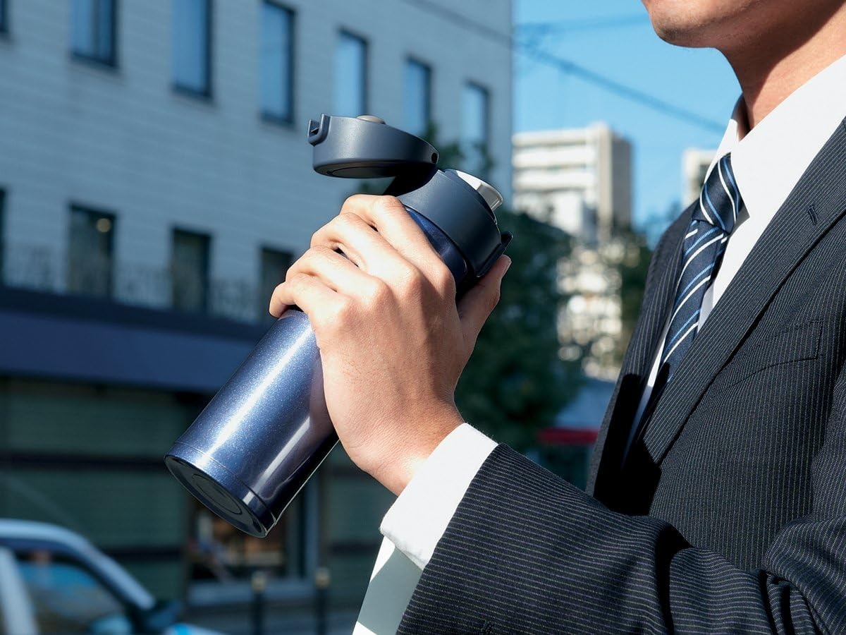 image:imageZojirushi Stainless Steel Mug 12Ounce Smoky BlueSmoky Blue