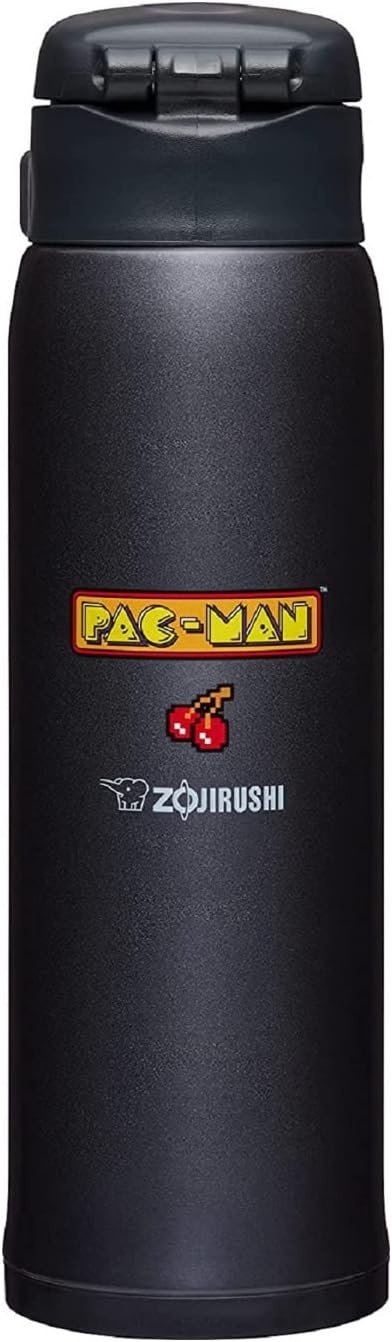 image:imageZojirushi Stainless Steel Mug 20 ounce Vivid OrangePACMAN Black
