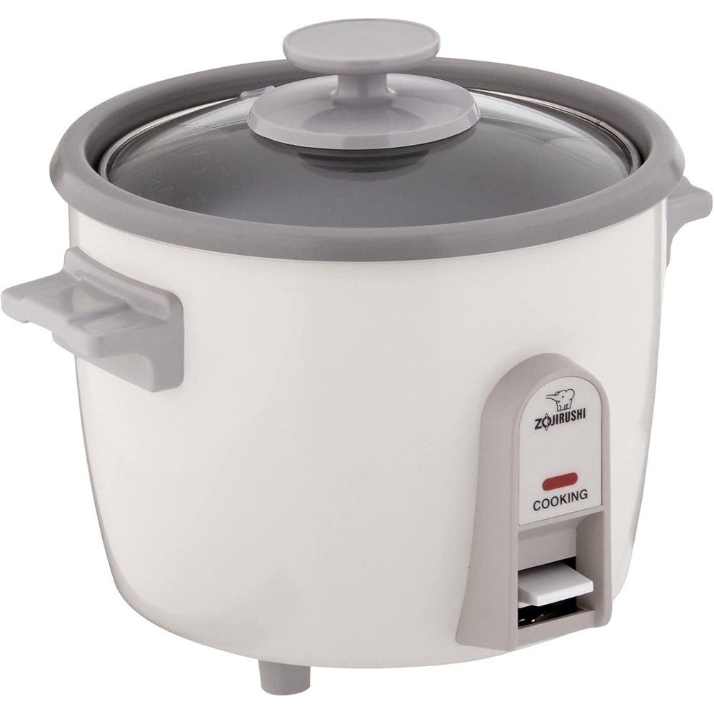 image:imageZojirushi 3 Cup Rice CookerSteamer White3Cup