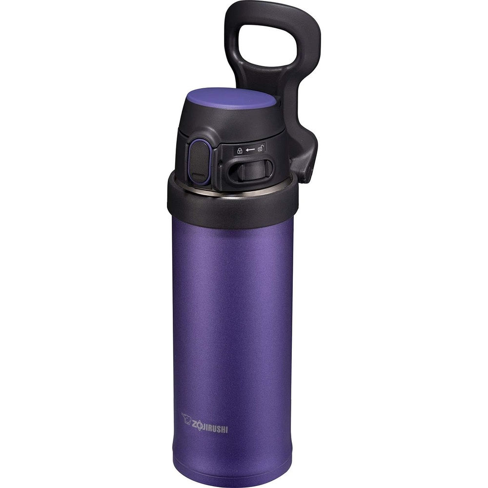 image:imageZojirushi SMQHE60GK FlipandGo Stainless Mug 20Ounce TealPurple Dusk