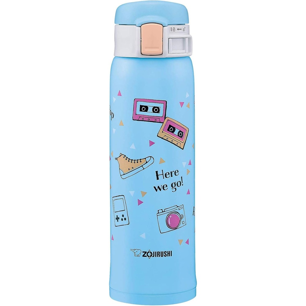 image:imageZojirushi SMSA36PB Stainless Steel Mug 12Ounce Pearl PinkSketch Blue