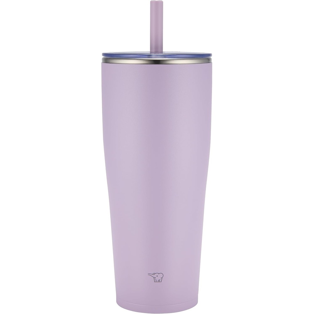image:imageZojirushi SXHA89HVM Stainless Tumbler with Straw 30 ounces Mauve PurpleMauve Purple