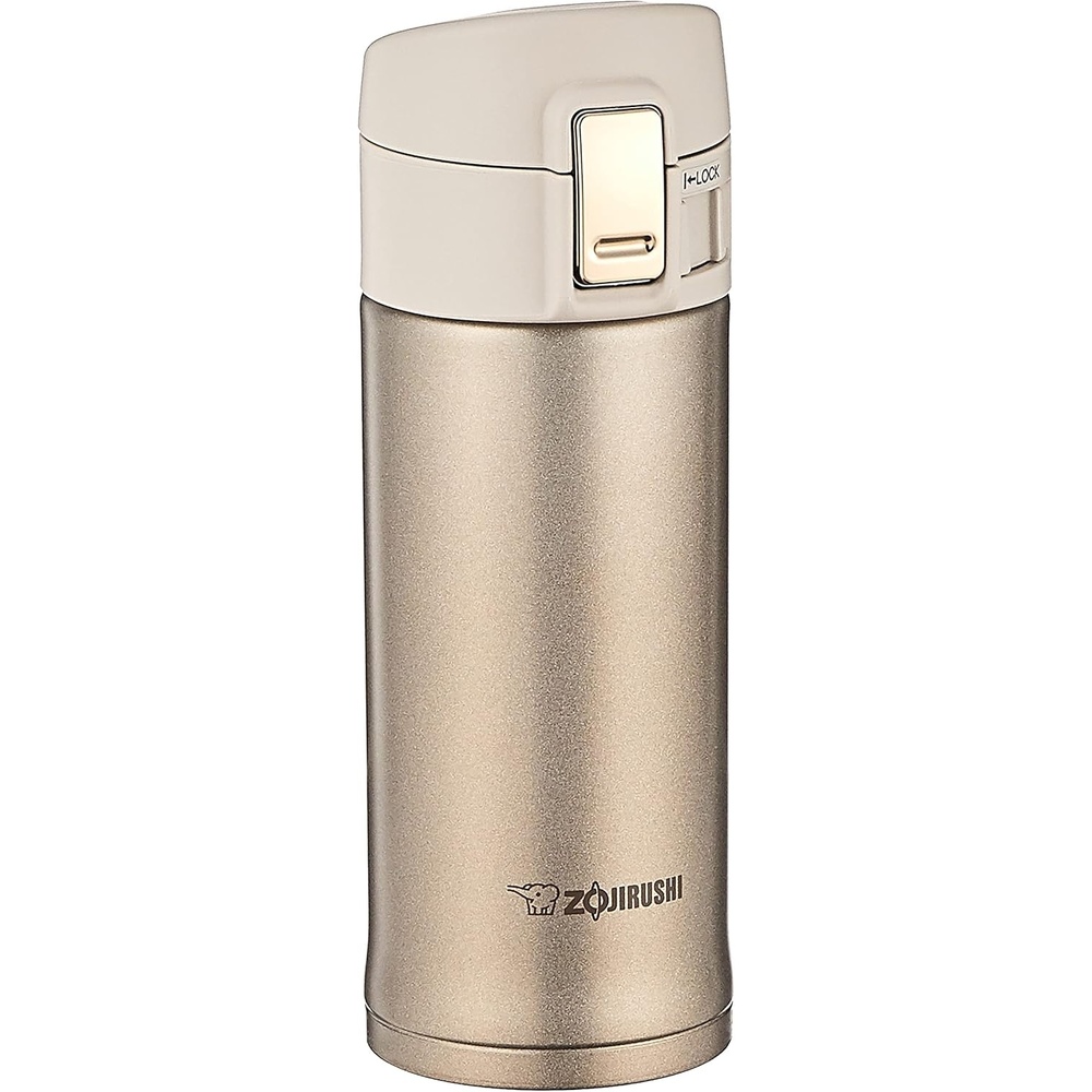 image:imageZojirushi Stainless Steel Mug 12Ounce Smoky BlueChampagne Gold