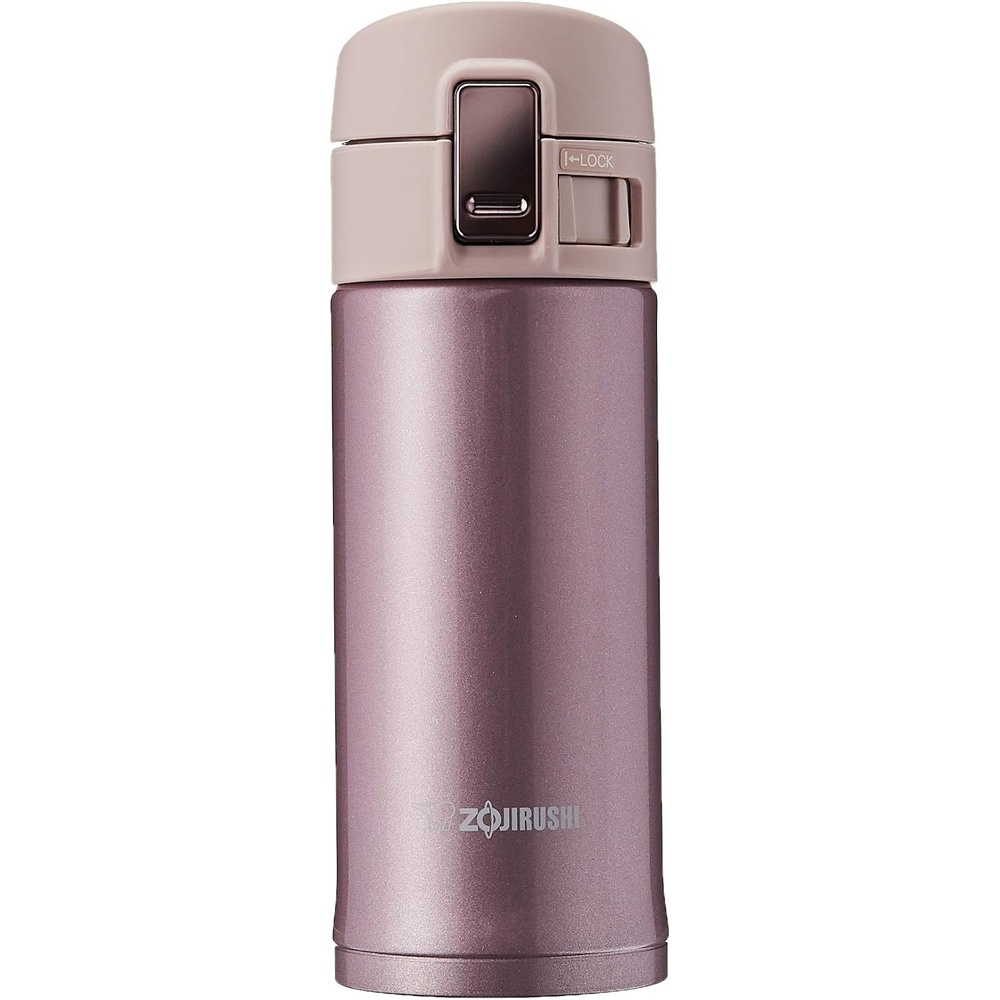 image:imageZojirushi Stainless Steel Mug 12Ounce Smoky BlueLavendar Pink