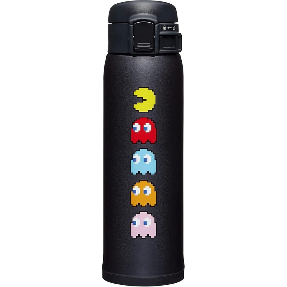 image:imageZojirushi Stainless Steel Mug 20 ounce Vivid OrangePACMAN Black