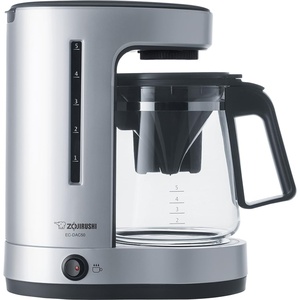 image:imageZojirushi ECDAC50RA ZUTTO Coffee Maker 5 Cups Red PFASfreeSilver