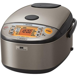 image:imageZojirushi NPHCC10XH Induction Heating System Rice Cooker and Warmer 55Cup Stainless Dark GrayStainless Dark Gray