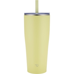 image:imageZojirushi SXHA89HVM Stainless Tumbler with Straw 30 ounces Mauve PurpleCitron Yellow