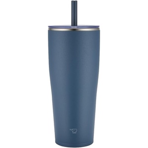 image:imageZojirushi SXHA89HVM Stainless Tumbler with Straw 30 ounces Mauve PurpleNavy Blue