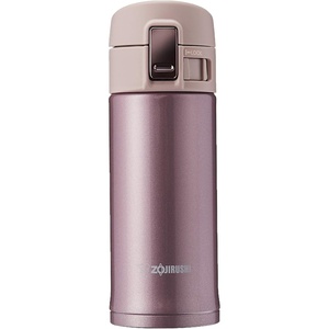 image:imageZojirushi Stainless Steel Mug 12Ounce Smoky BlueLavendar Pink