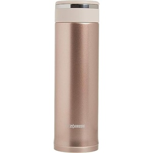 image:imageZojirushi Stainless Steel Travel Mug with Tea Leaf Filter 16Ounce046Liter Deep BluePink Champagne
